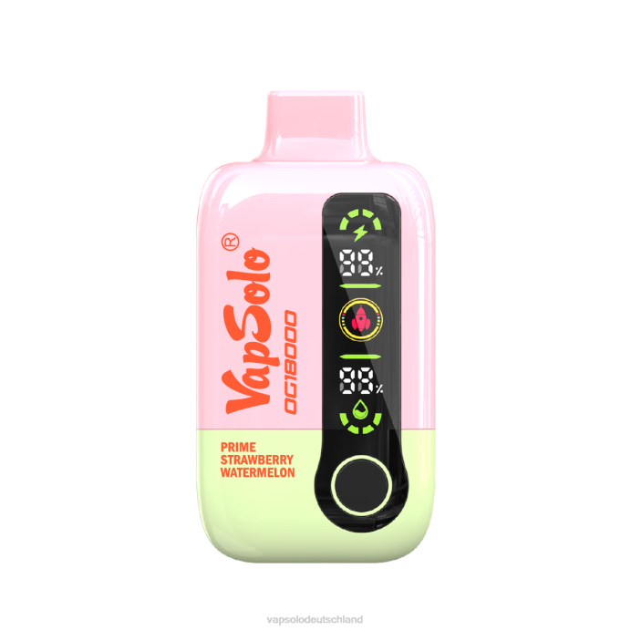 VapSolo Nikotin - erstklassige Erdbeer-Wassermelone VapSolo DG18000 Einweg-Vapor 480B54
