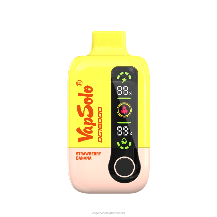 VapSolo Wholesale - Erdbeerbanane VapSolo DG18000 Einweg-Vapor 480B56