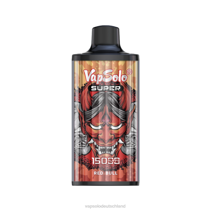 VapSolo Kaufen - roter Bulle VapSolo SUPER Einweg-Vapor 480B20