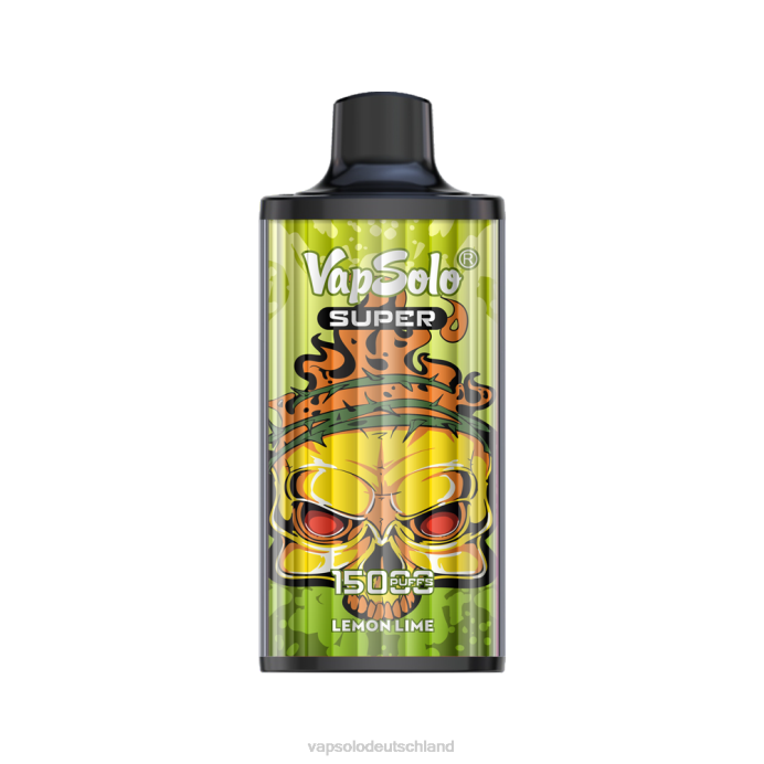 VapSolo Twins Deutschland - Zitronenlimette VapSolo SUPER Einweg-Vapor 480B18