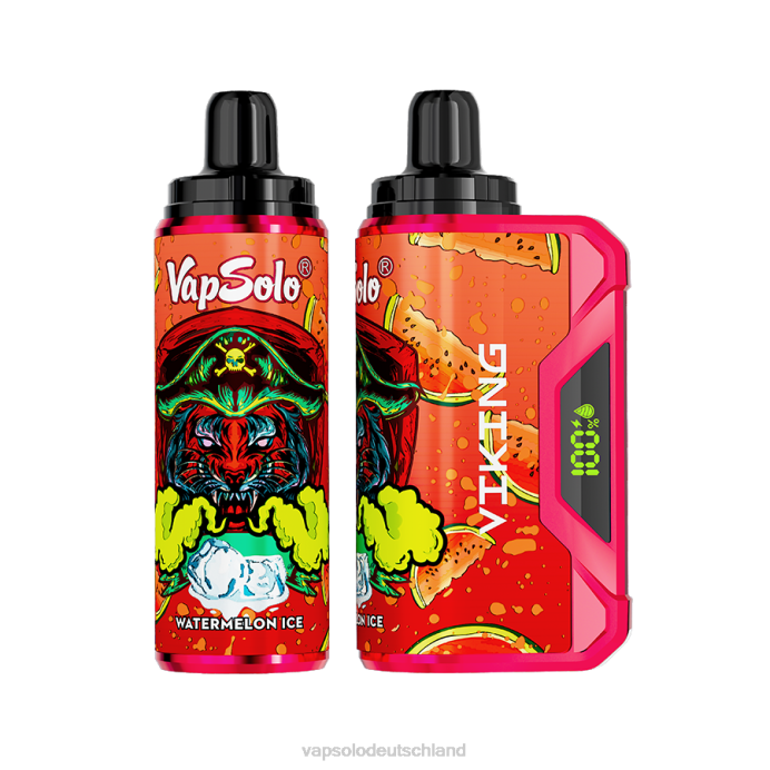 VapSolo Wholesale - Wassermeloneneis VapSolo VIKING Einweg-Vapor 480B48